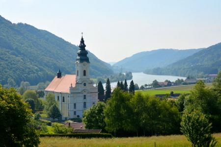 De Passau a Viena en barco y bicicleta - Abadía de Engelszell